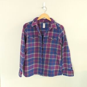 Plaid Flannel Button-down Shirt Patagonia